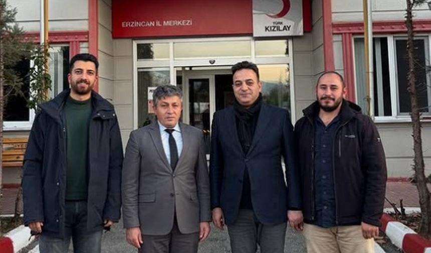 Açık Cezaevi’nden Kızılay İl Merkezine Dikkat Çeken Ziyaret