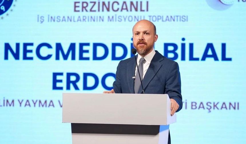 Bilal Erdoğan: Erzincanlı İş İnsanları Türkiye’nin Gücüne Güç Katıyor