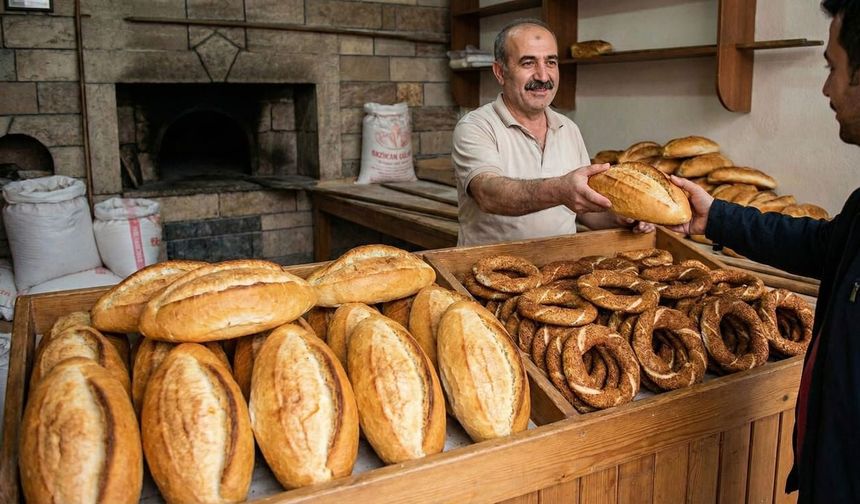 Erzincan'da Ekmeğin Fiyatı Arttı, Gramajı Düştü!