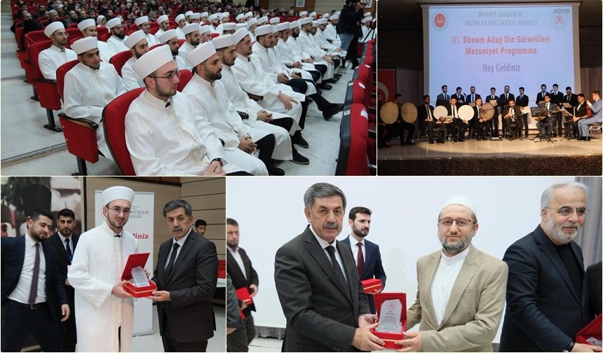 İl Müftülüğü’nde Mezuniyet Heyecanı