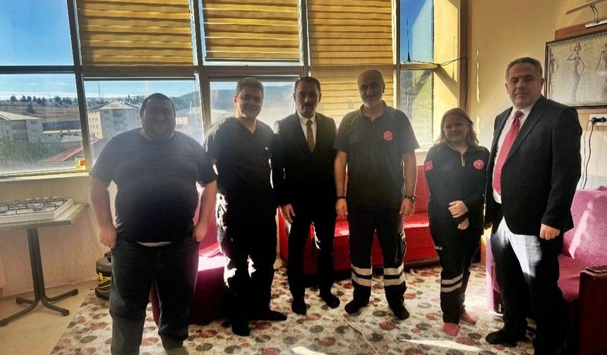 Refahiye'de Sağlık Çalışanlarının Sorunları Masaya Yatırıldı