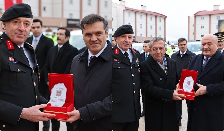 TSO Başkanı Tanoğlu ve Aksu’ya Törende Anlamlı Plaket