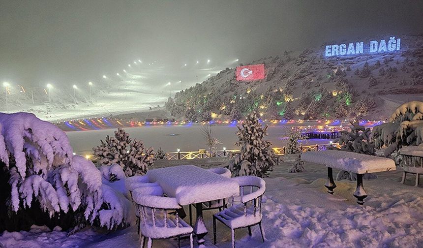 Ergan’da Kar 272 Santimetreye Ulaştı