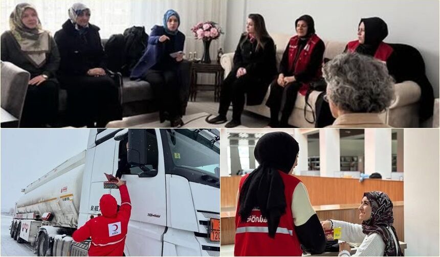 Kar, Tipi ve Kandil Gecesinde Erzincan’da Dayanışma