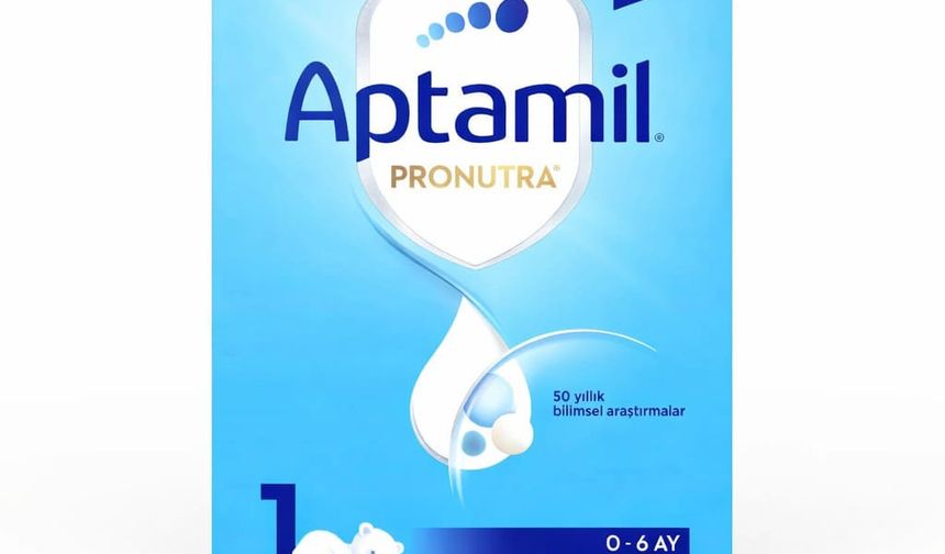 SMA'dan sonra Aptamil'de de toksin bulundu! Toplatılıyor!