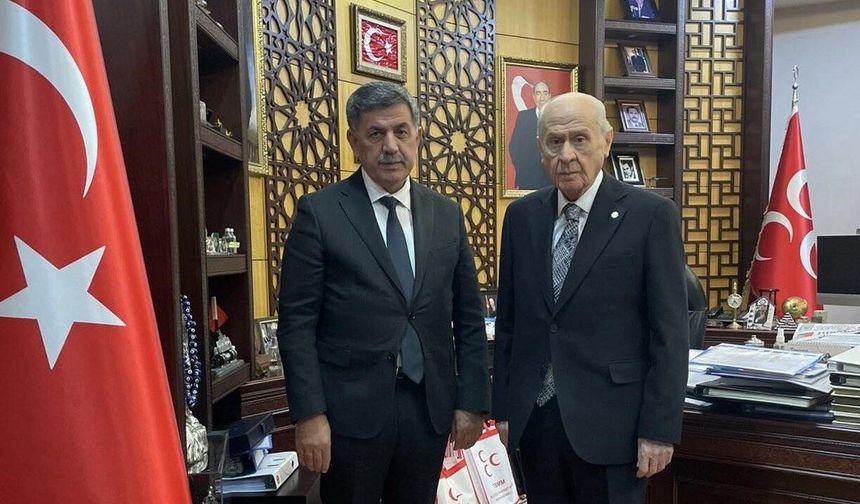 Bekir Aksun’dan Bahçeli’ye Ziyaret