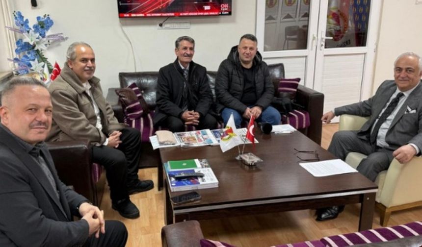 BTP Heyetinden Gazeteciler Cemiyeti’ne Ziyaret