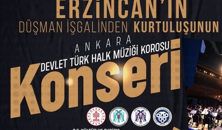 Erzincan'ın Kurtuluşunun 108. Yılına Özel Anlamlı Konser