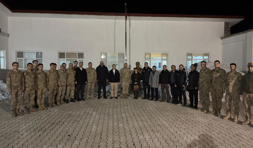 Kemaliye’de Jandarma Personeline Ramazan İftarı