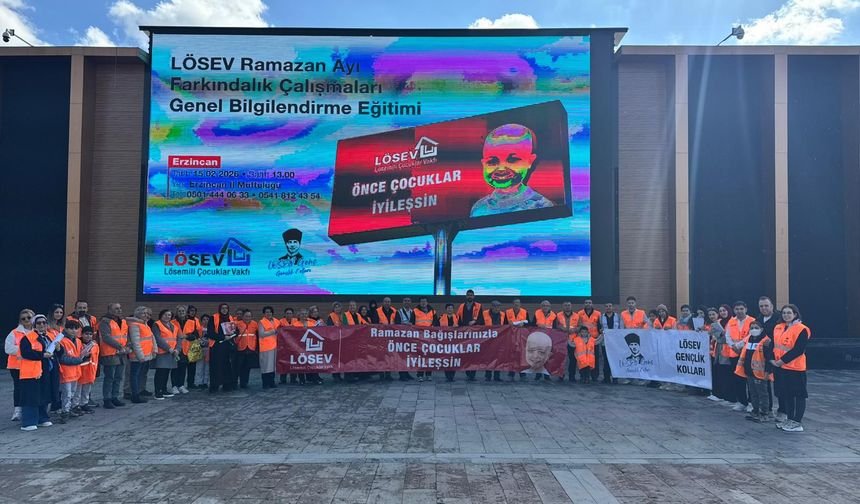 LÖSEV Gençleri Erzincan’da Umut Oldu