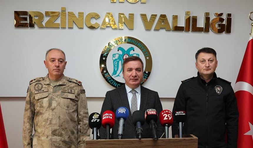 Ocak Ayı Asayiş Bilançosu: Erzincan’da Huzur Mesajı (VİDEO)