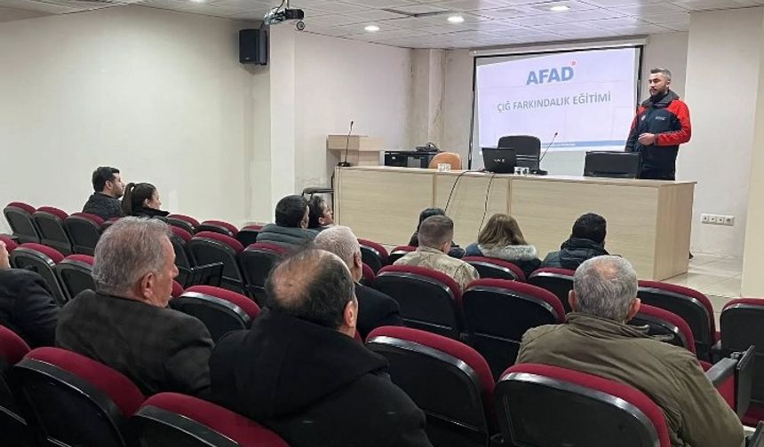 Refahiye’de Çığ Farkındalık Eğitimi