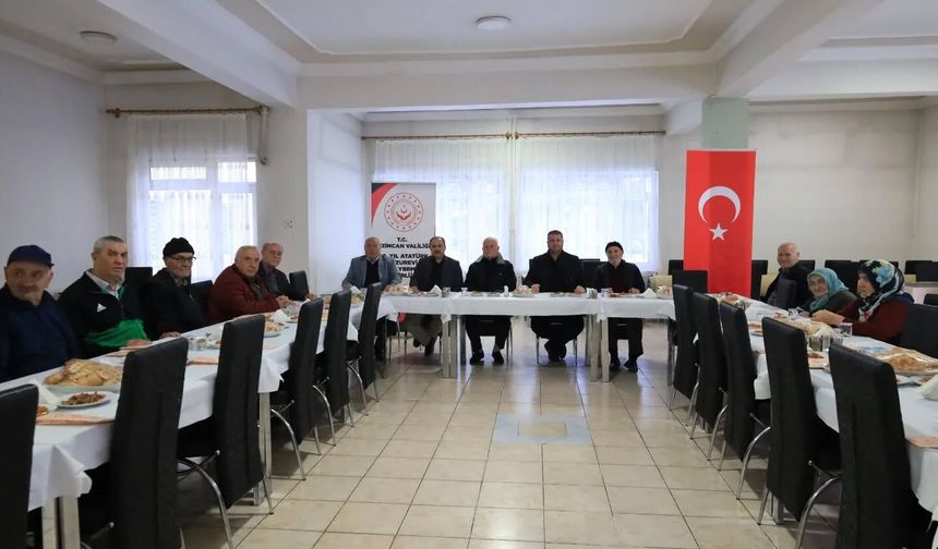 Erzincan’da Huzurevi Sakinleriyle Anlamlı İftar Buluşması