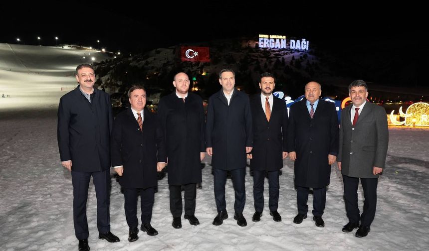 Bakan Bayraktar Ergan Dağı’nda İncelemelerde Bulundu