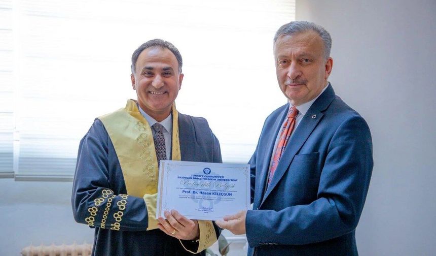 EBYÜ Bir Profesör Daha Kazandı