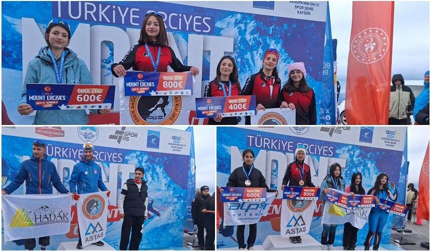 Erzincan Erciyes’te Zirvede