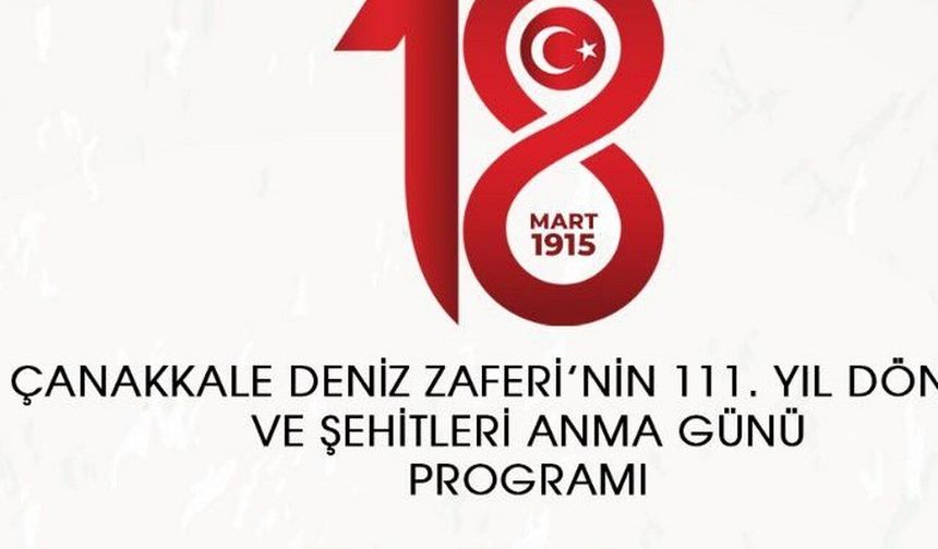 Erzincan’da Çanakkale Zaferi ve Şehitleri Anma Töreni