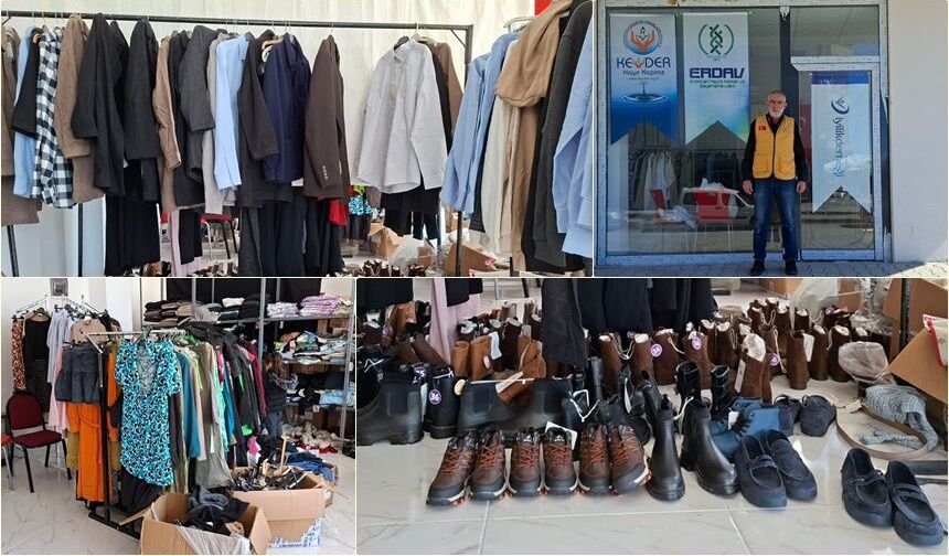 Erzincan’da İyilik Mağazası! Bir Tır Malzeme İhtiyaç Sahiplerini Bekliyor