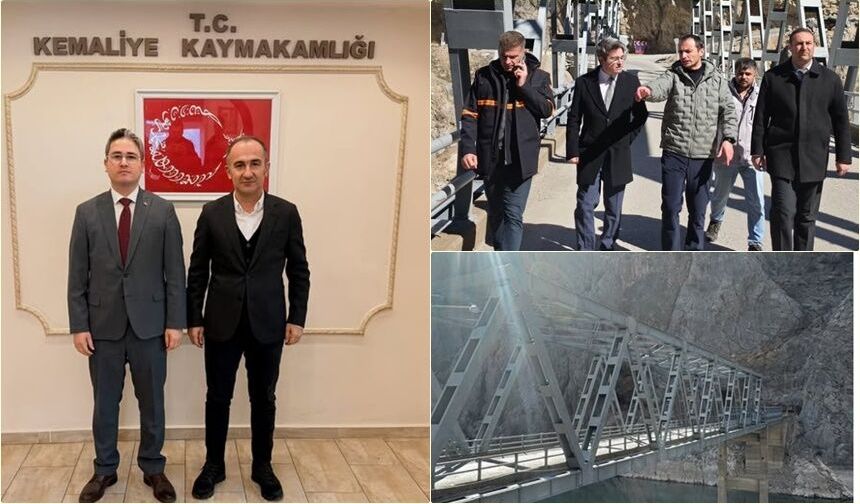 Kemaliye’nin Sembol Köprüsü Işıldayacak