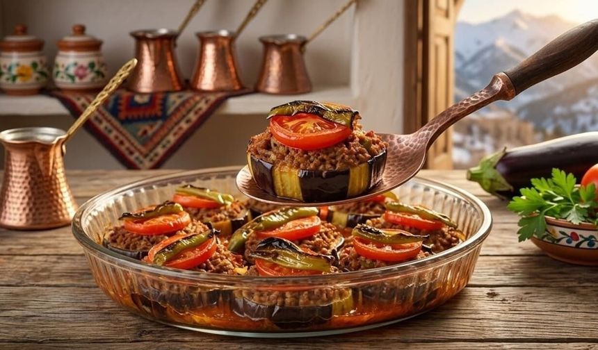 İftarda Fırında Kıymalı Patlıcan!