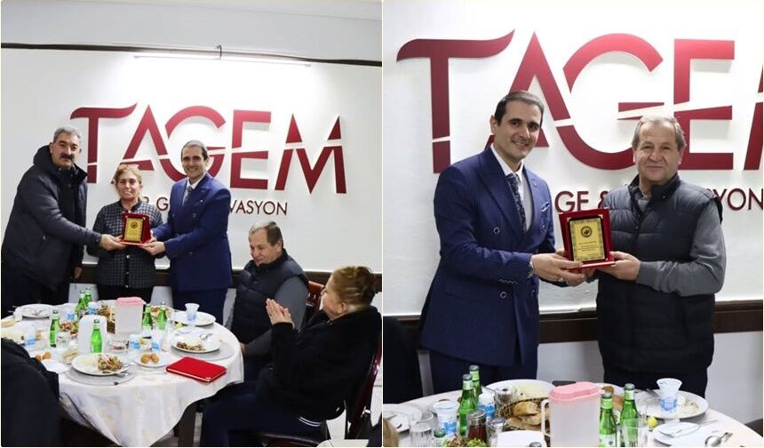 Mesai Arkadaşlarından Emekli Personele Anlamlı Uğurlama