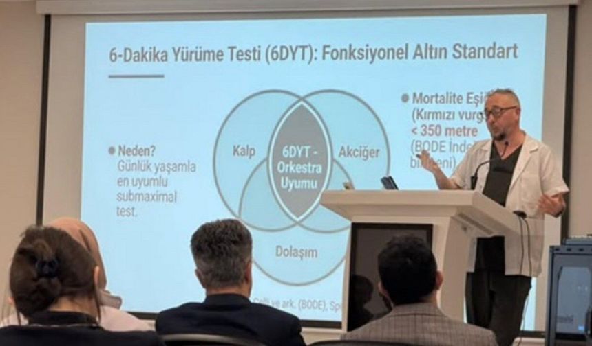 Nefes Darlığına Bilimsel Yol Haritası! Hastanede Pulmoner Rehabilitasyon Oturumu Düzenlendi