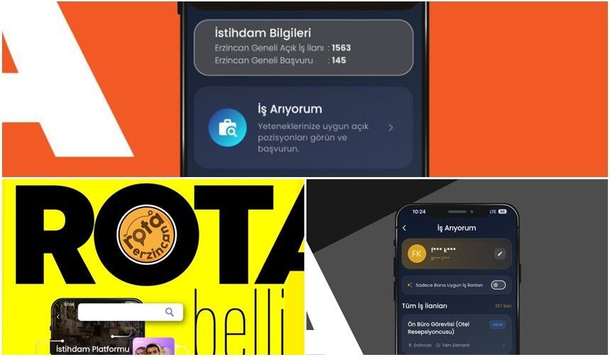 Rota Erzincan ile İş Bulmak Artık Daha Kolay