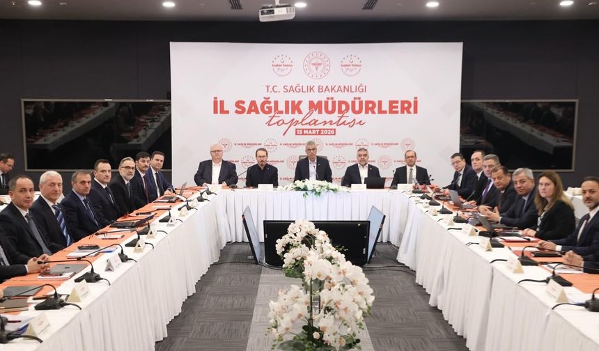 81 İl Sağlık Müdürü İstanbul’da Bir Araya Geldi