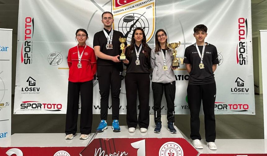 Erzincanlı Atıcılardan Büyük Başarı: Türkiye Rekoru Geldi