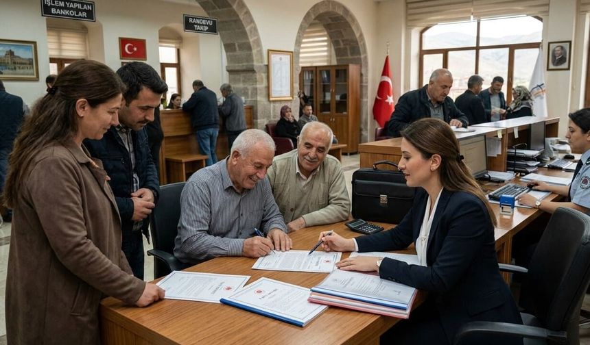 Erzincanlılar dikkat: Tapuda artık avukatsız işlem yok!