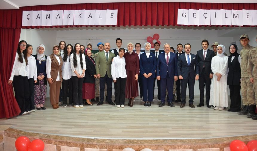 Tercan’da Çanakkale Zaferi’nin 111. Yılı Duygu Dolu Programla Anıldı