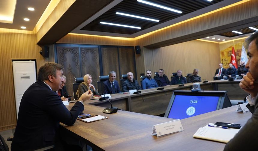 Hamza Aydoğdu Başkanlığında Sorunlar Masaya Yatırıldı