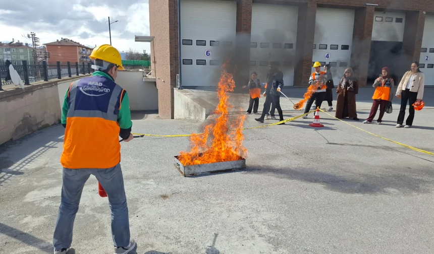 Erzincan AFAD Ailesi Büyüyor: Yeni Gönüllüler Göreve Hazır