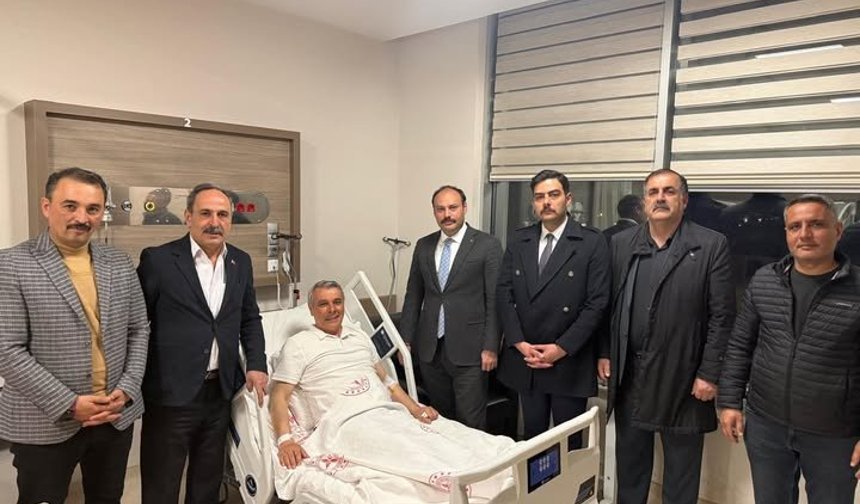 Bayram’a geçmiş olsun ziyareti