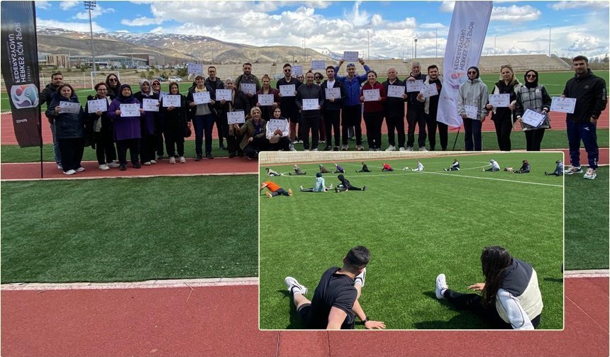 Erzincan’da Dünya Sağlık Günü’ne Özel Yürüyüş Düzenlendi