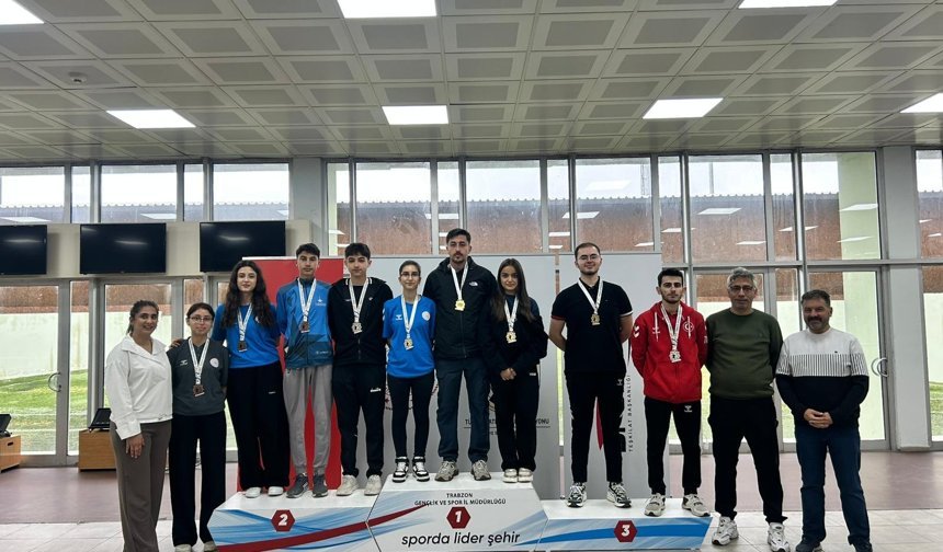 Erzincanlı sporculardan Trabzon’da madalya yağmuru