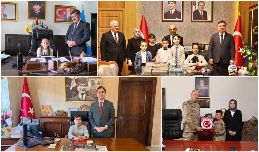 23 Nisan’da makamlar çocuklara emanet