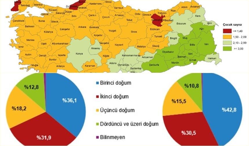 Erzincan'da 2025 Yılında 2 Bin 265 Bebek Dünyaya Geldi