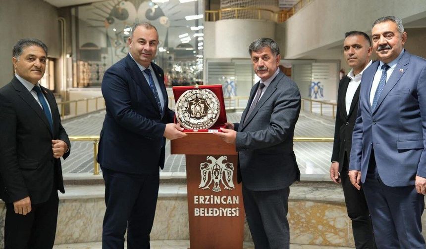 Erzincan’da Dikkat Çeken Ziyaret