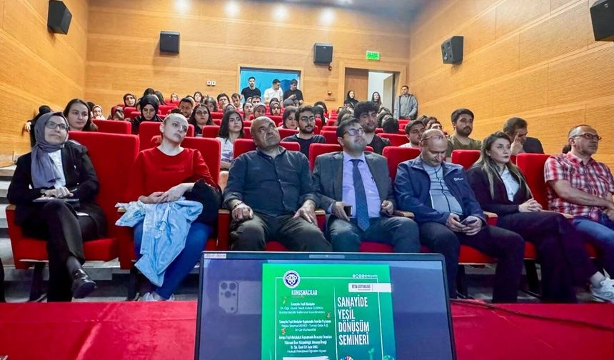 Erzincan’da Sürdürülebilir Sanayi Vurgusu