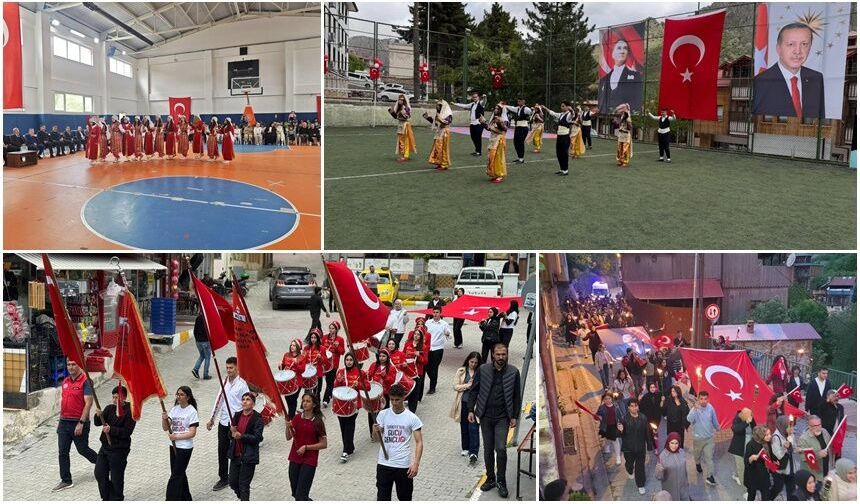 İlçelerde 19 Mayıs Coşkusu