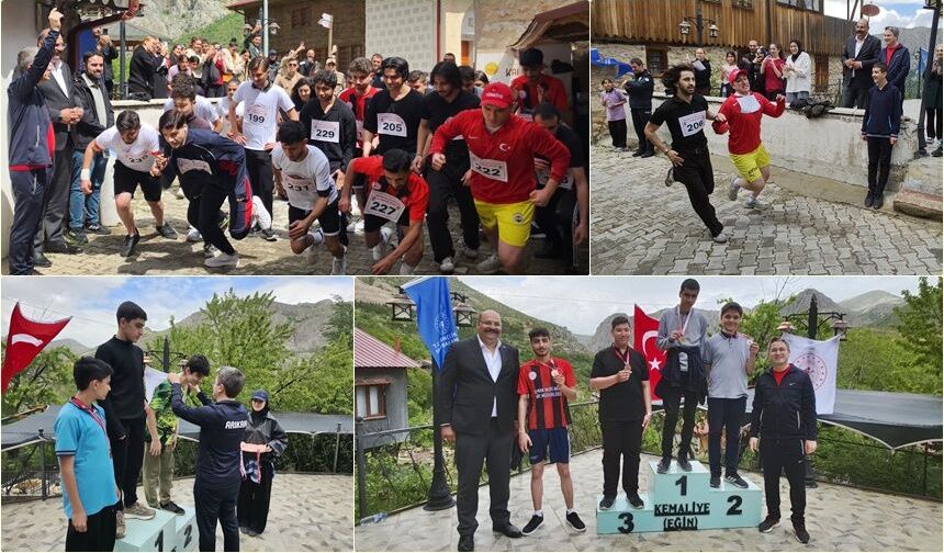 Kemaliye’de nefes kesen kapışma