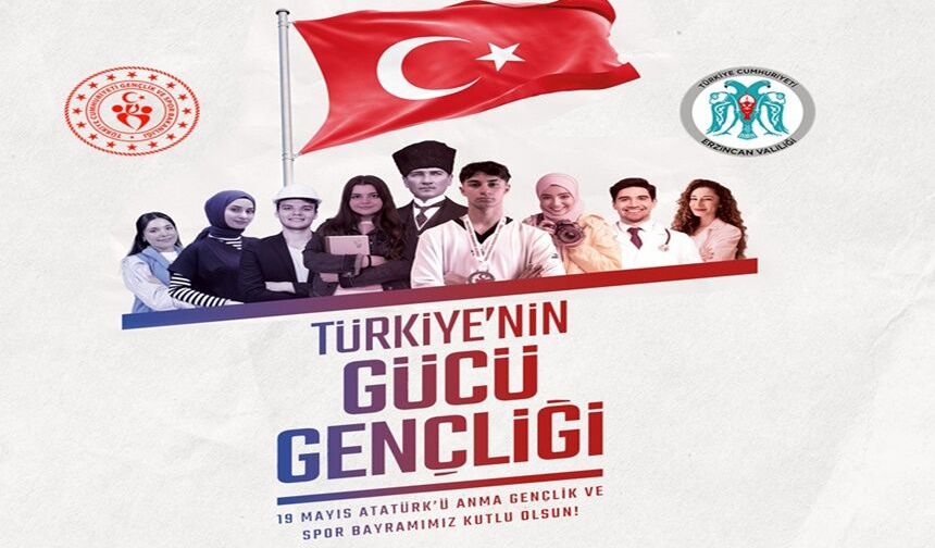 Erzincan’da 19 Mayıs ve Gençlik Haftası Programı Açıklandı