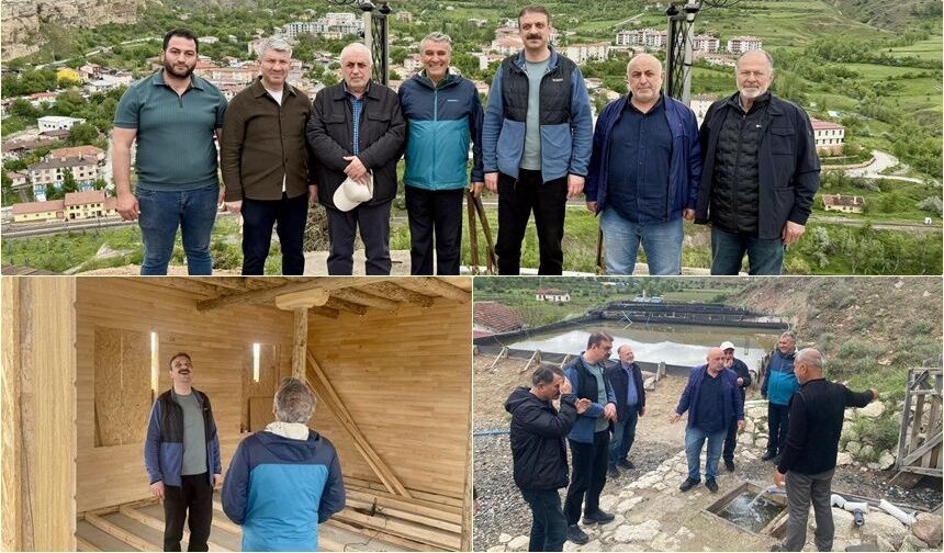 Vakıflar Genel Müdürü Aksu'dan Kemah'taki tarihi alanlara yakın inceleme