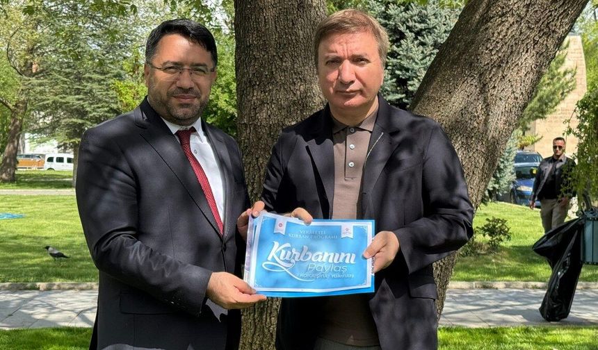 Vali Aydoğdu’dan Anlamlı Bağış