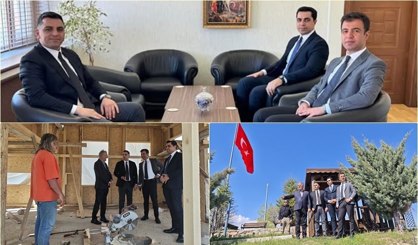 Vali Yardımcıları Kemah’ta Çalışmaları İnceledi