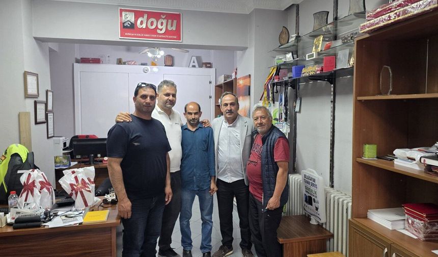 ASKF Yönetiminden Doğugazetesi.com’a Ziyaret