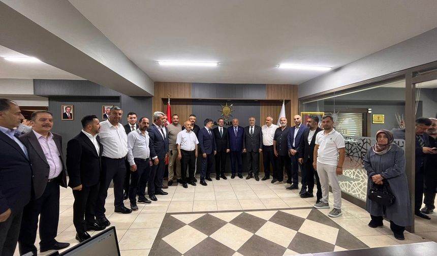 Adalet Bakan Yardımcısı Sedat Ayyıldız’dan AK Parti Erzincan İl Başkanlığına Ziyaret