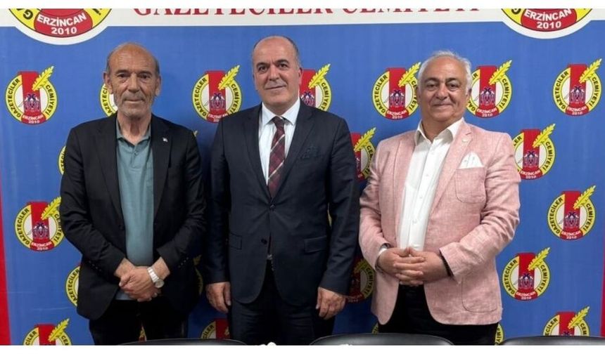 Rektör Adayı Akpınar Erzincan Basınıyla Buluştu