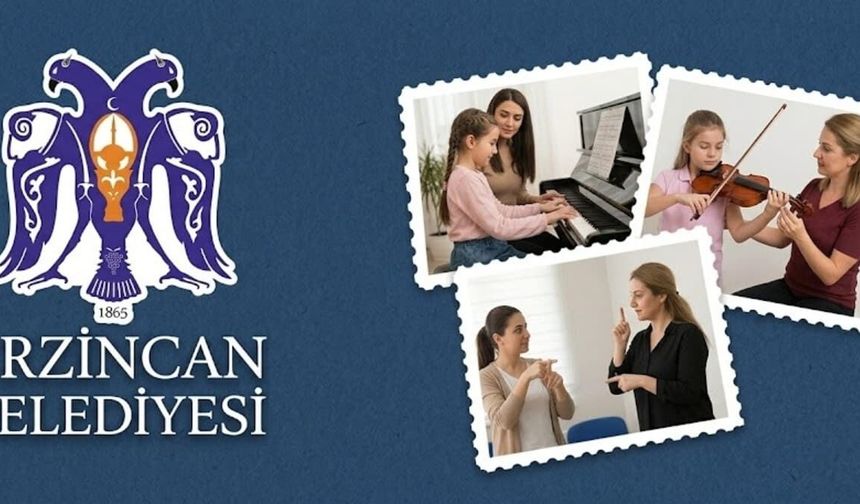 Erzincan Belediyesi'nin Ücretsiz Yaz Kursları Başlıyor